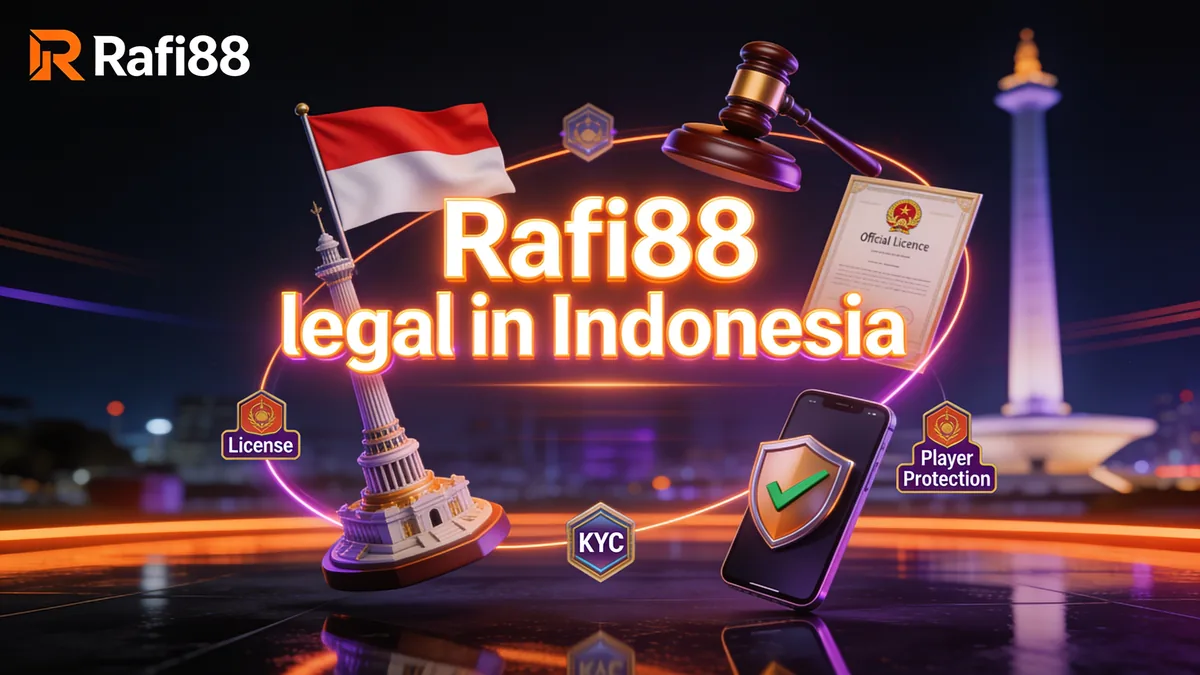 Apakah rafi88 Legal dan Aman di Indonesia?: panduan rafi88 untuk pemain di Indonesia